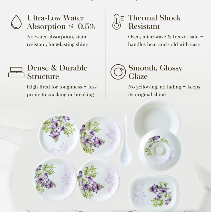 Premium Tableware, Dinner Set, 32 Pc For Serving Food Stuffs And Items.