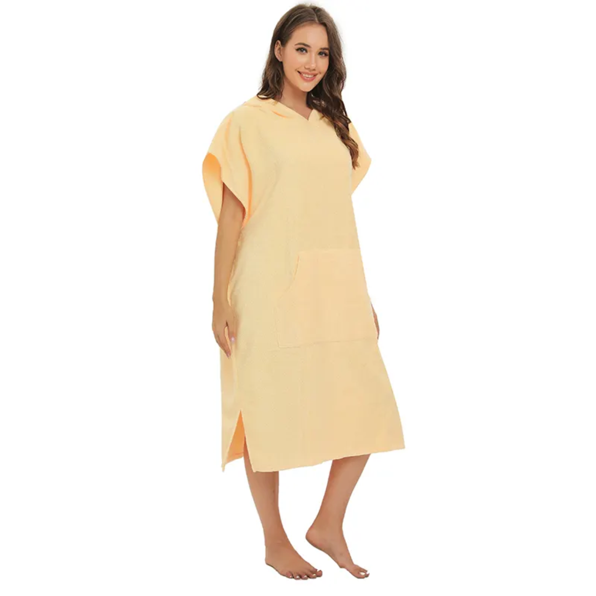 BATH TOWEL WITH POCKET