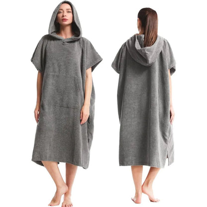 BATH TOWEL WITH POCKET